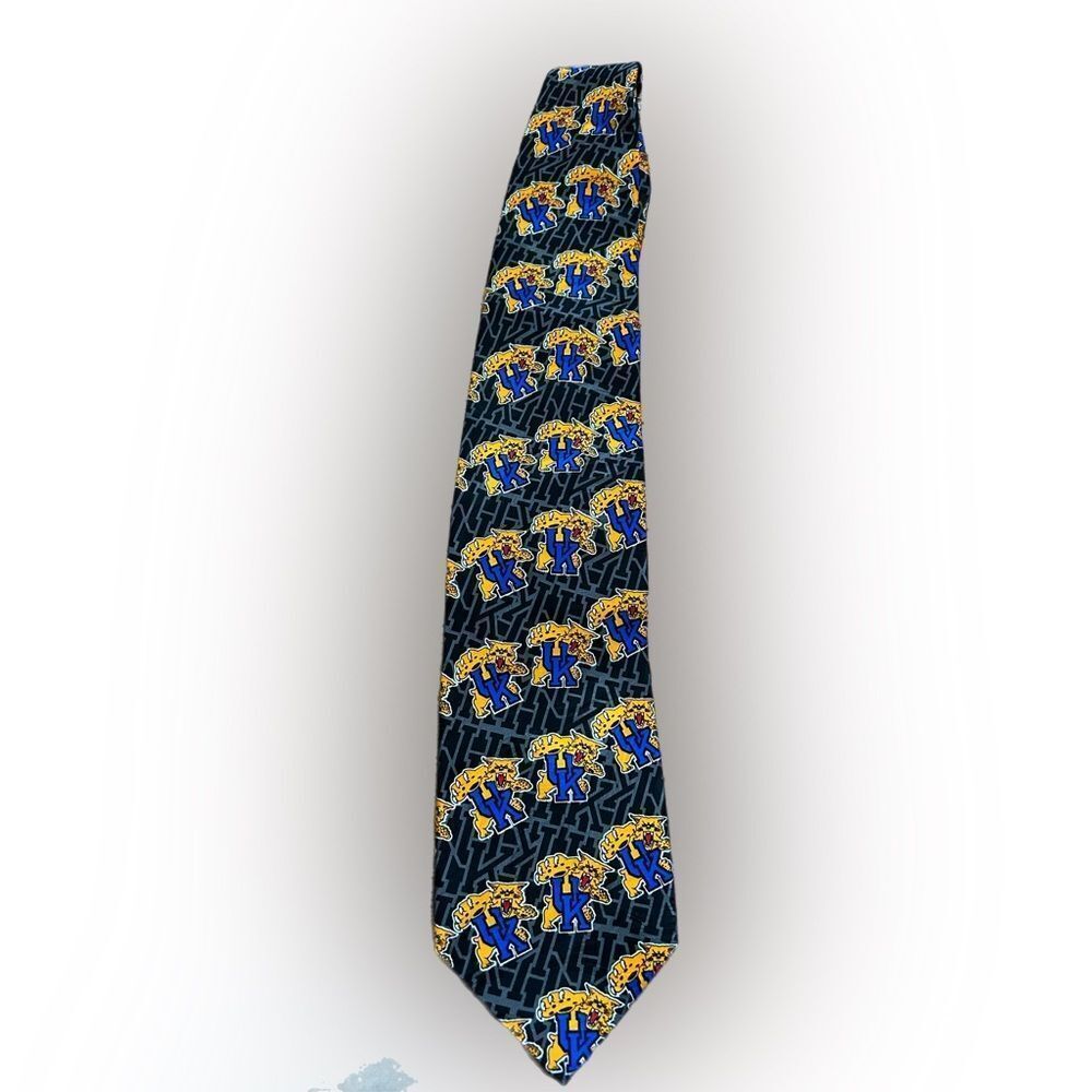 Vintage Kentucky Wildcats UK RM Sport 1997 Neck Tie